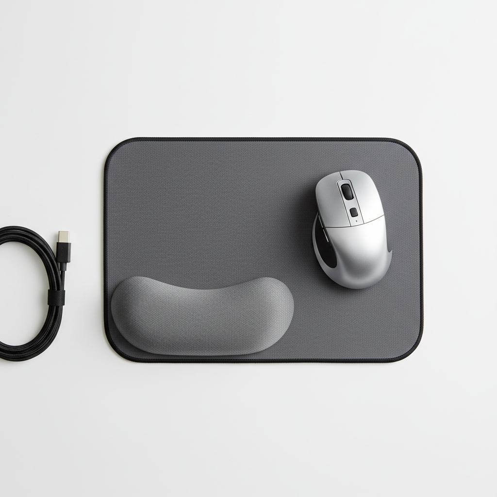 Ergonomic Mouse Pad with Wrist Support